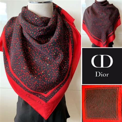 christian dior schal rot|DIOR.